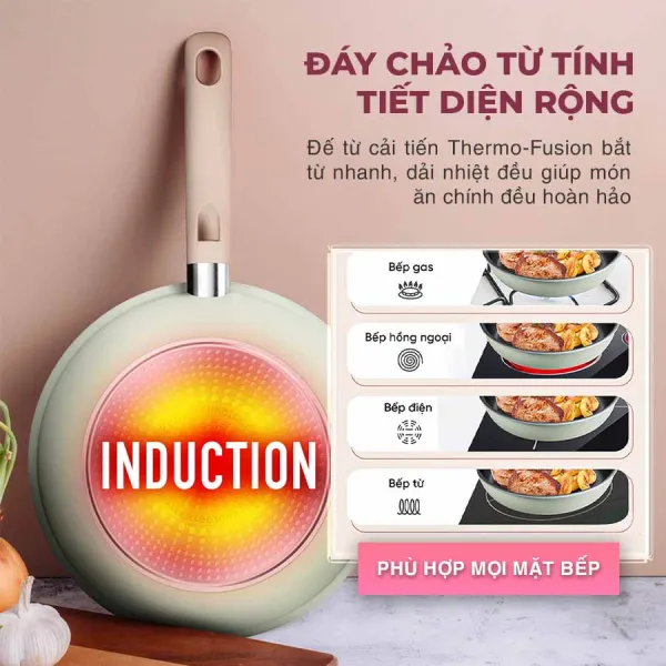 Chảo sâu lòng Tefal So Matcha 28cm G1796695