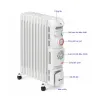 Máy sưởi dầu FujiE OFR379 9 thanh