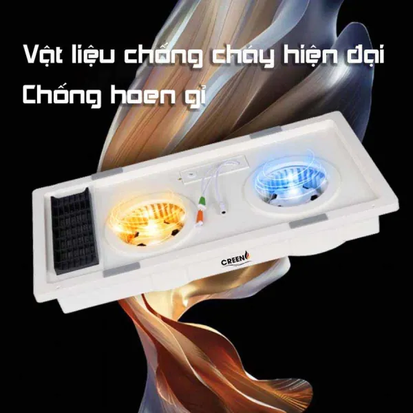 Quạt sưởi nhà tắm thông minh CREEN CR-SMH668