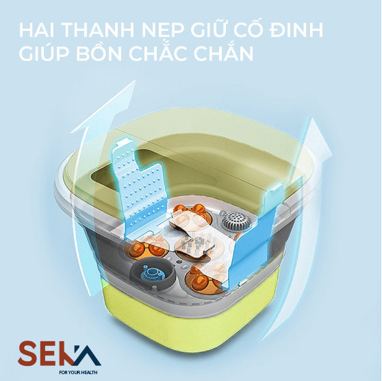Bồn ngâm chân massage Seka SK 195
