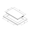 Bếp từ đôi Hafele HC-I73242B (536.61.857)