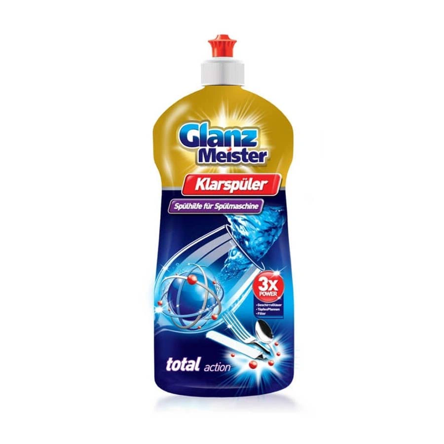 Nước trợ xả, làm bóng cho máy rửa chén GlanzMeister 920ml
