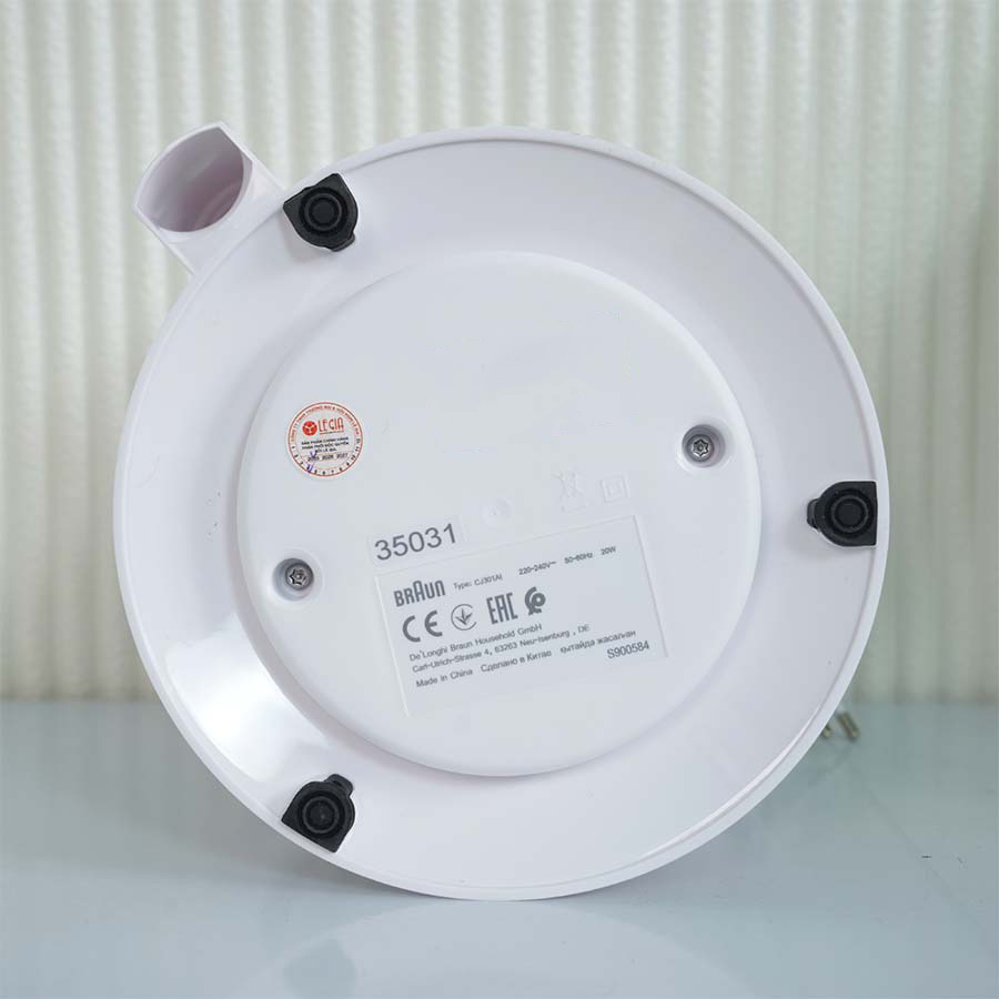 Ảnh thực tế Máy vắt cam Braun CJ3000WH