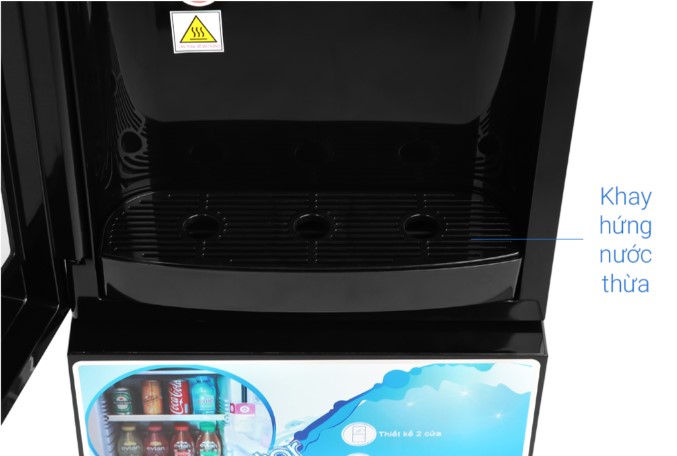Cây nước nóng lạnh Midea YL1836S-B 520W, 3 vòi