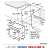 Lò nướng Bosch HBG634BB1B