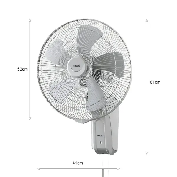 Quạt treo tường Thái Lan Hatari IW18M1