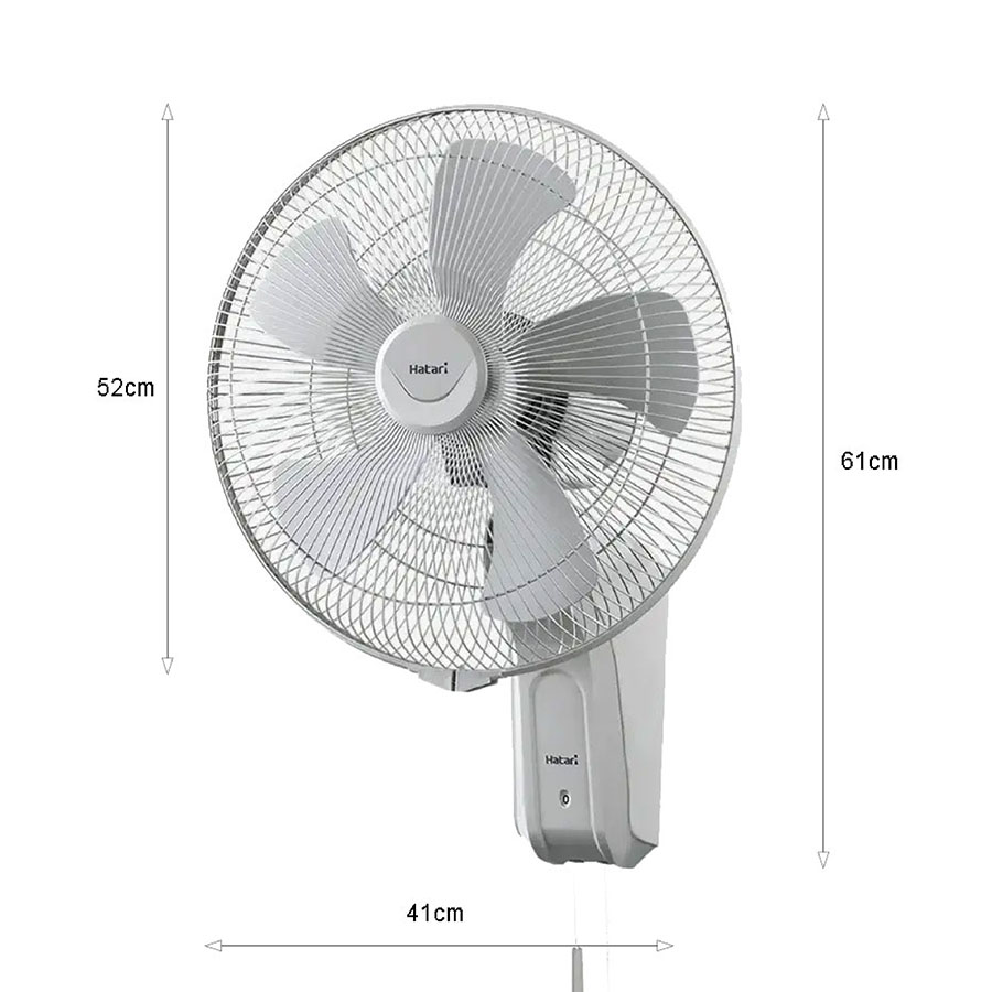 Quạt treo tường Thái Lan Hatari IW18M1