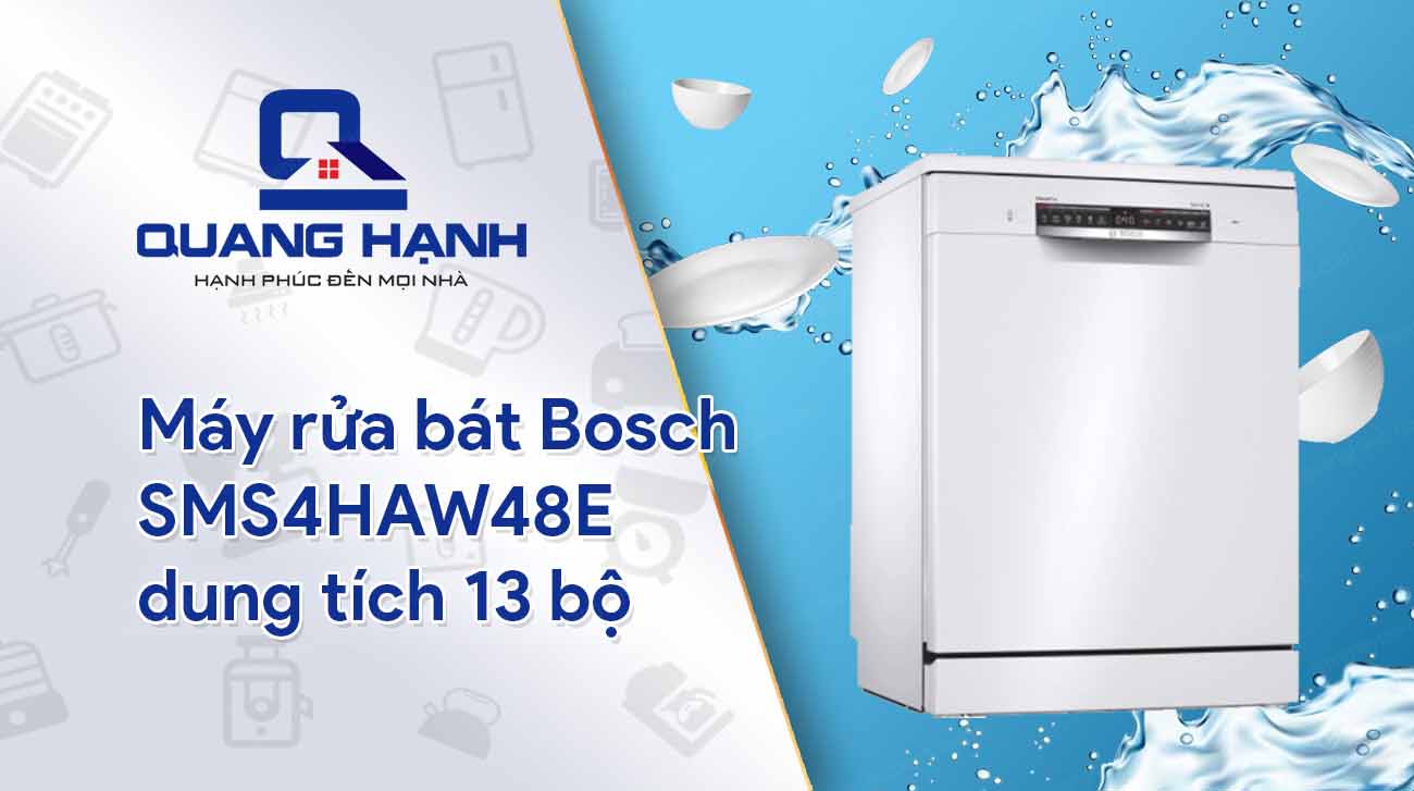 Máy rửa bát Bosch SMS4HAW48E