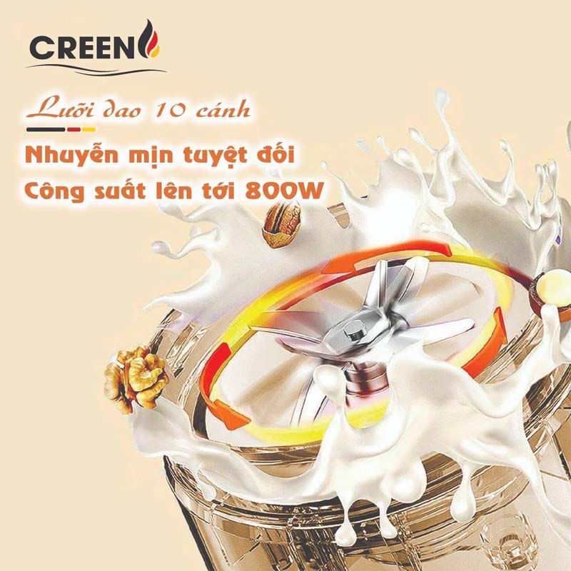 Máy làm sữa hạt CREEN CR-1000