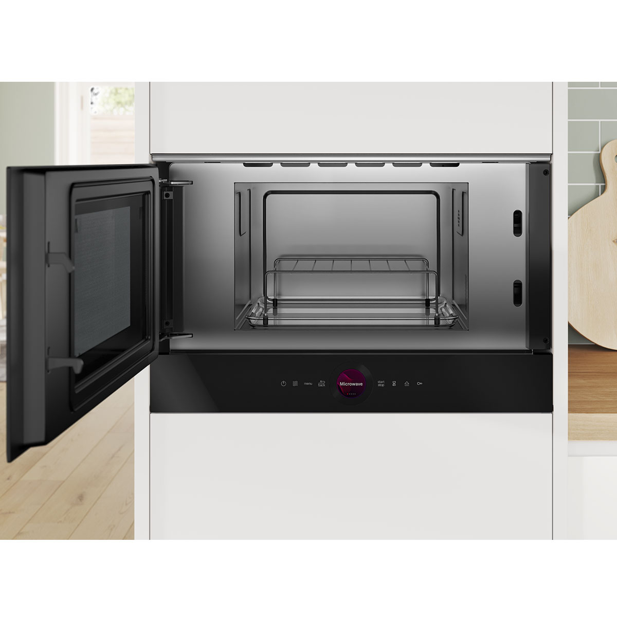Lò vi sóng âm tủ có nướng Bosch BEL7321B1 Series 8