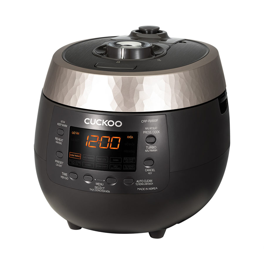 Nồi cơm điện tử áp suất Cuckoo CRP-R0600F 1.08 lít