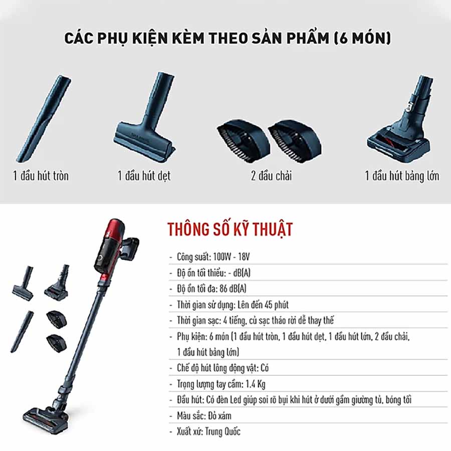 Máy húi bụi không dây Tefal X-pert 6.60 TY6878WO