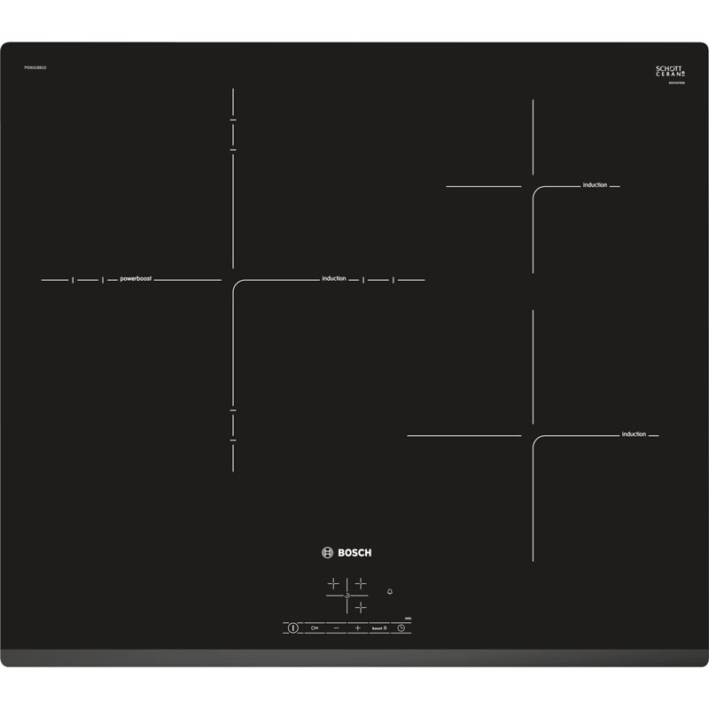 Bếp từ 3 vùng nấu Bosch PUC61KAA5E