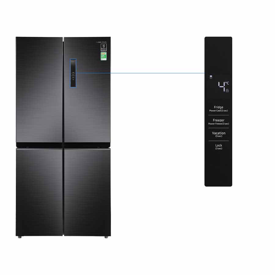 Tủ lạnh Samsung Inverter 488 lít RF48A4000B4/SV