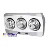 Đèn sưởi nhà tắm Hans 3 bóng H3B