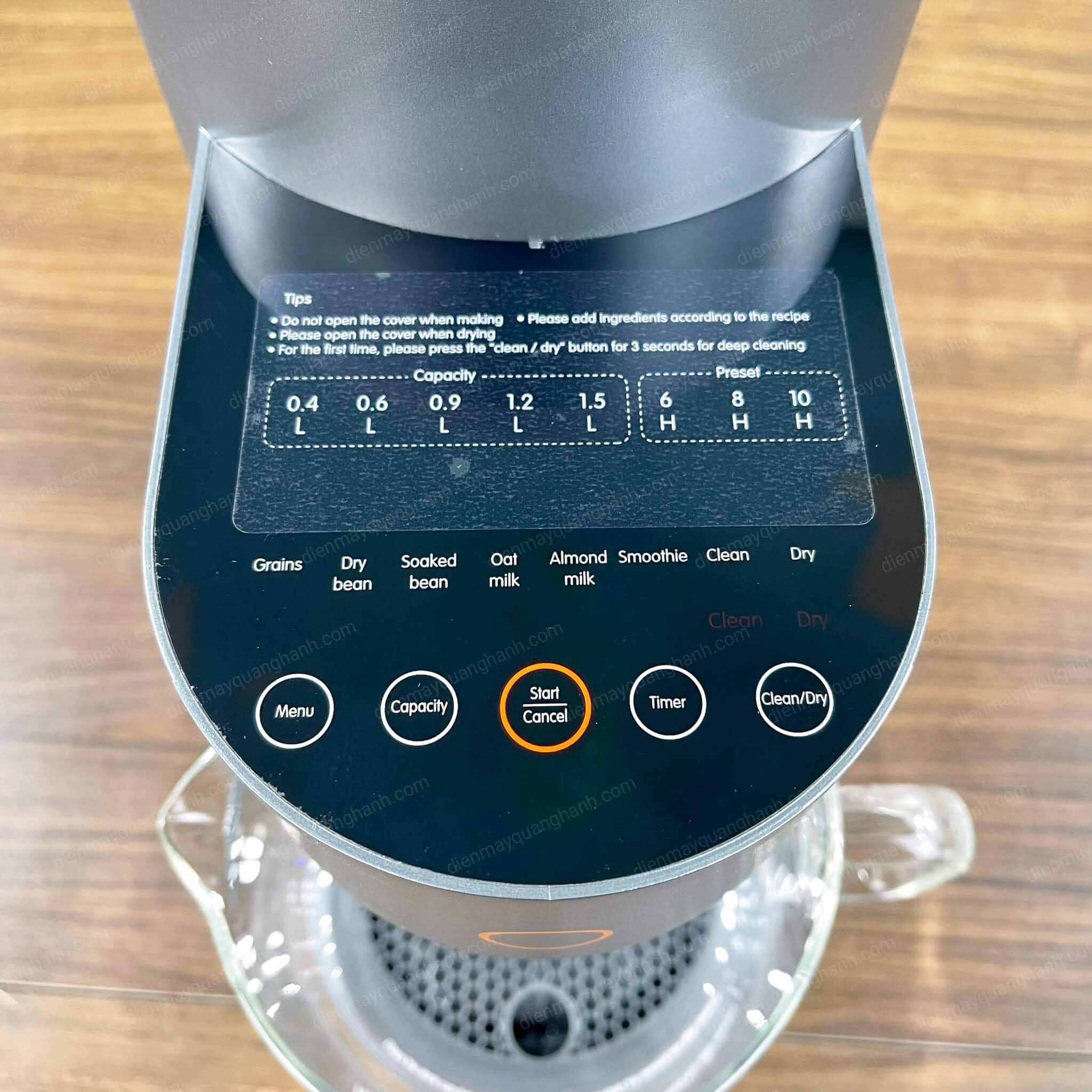 Ảnh thực tế Máy làm sữa hạt Medion MD 11200
