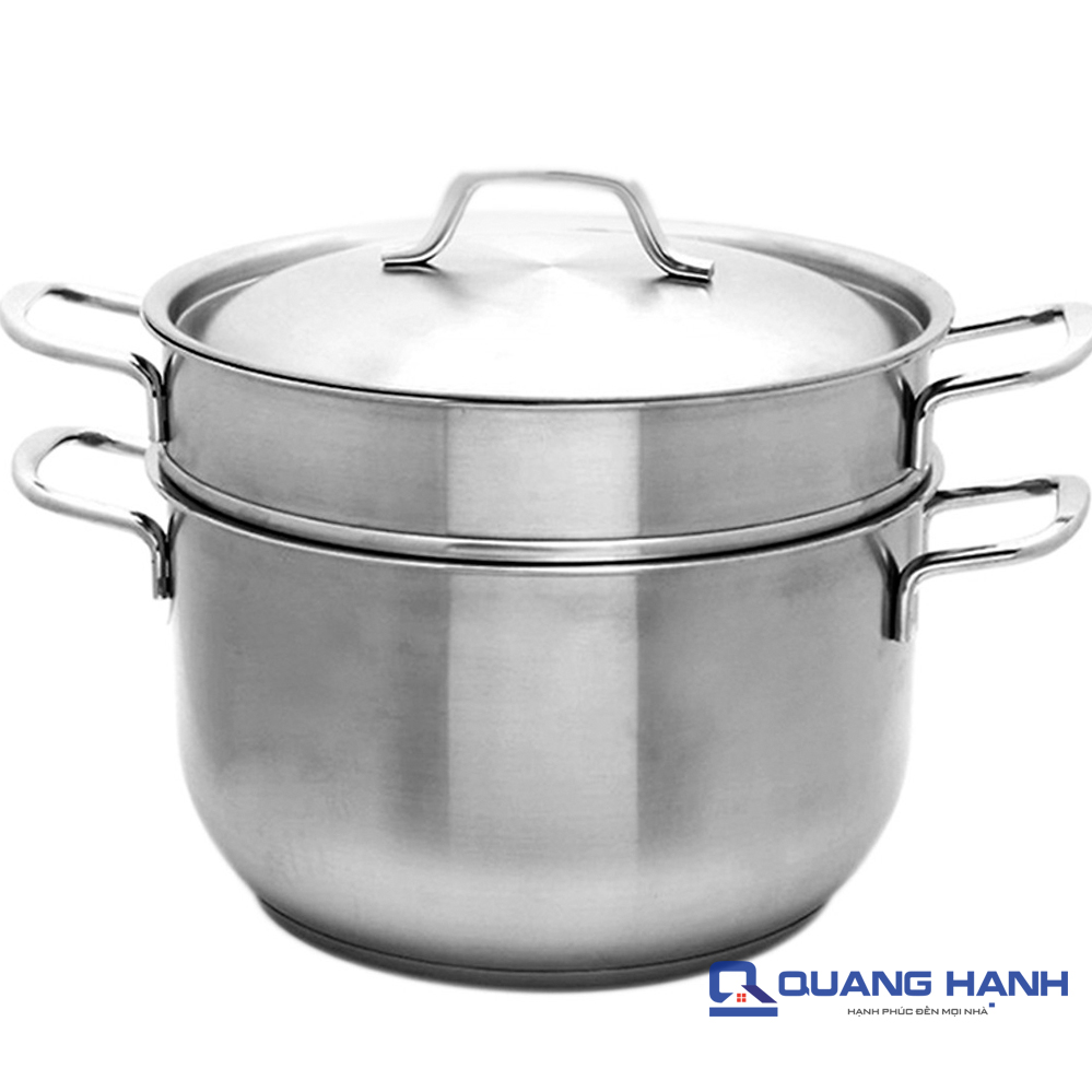 Bộ 2 nồi xửng 3 đáy 30cm Fivestar ST30-3D vung inox - toàn cảnh sản phẩm