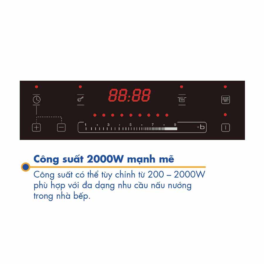 Bếp điện từ đơn Korea King PIND-T39/B 2000W