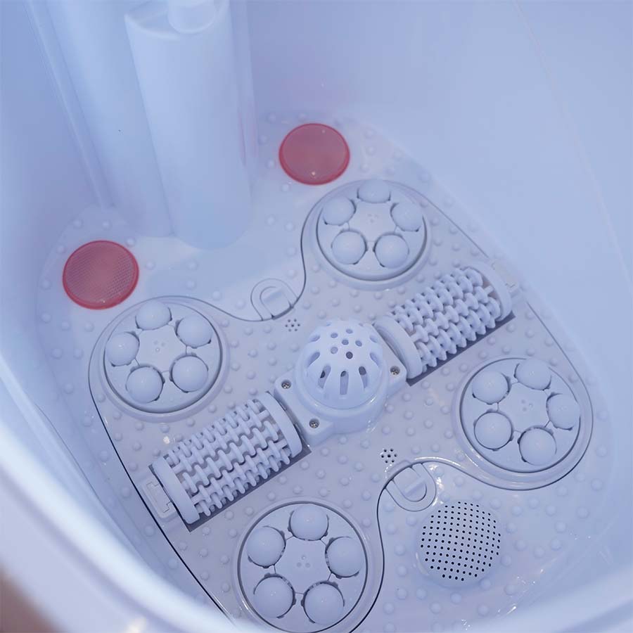 Ảnh thực tế Bồn ngâm chân con lăn tự động Serenelife SLFTSP12S