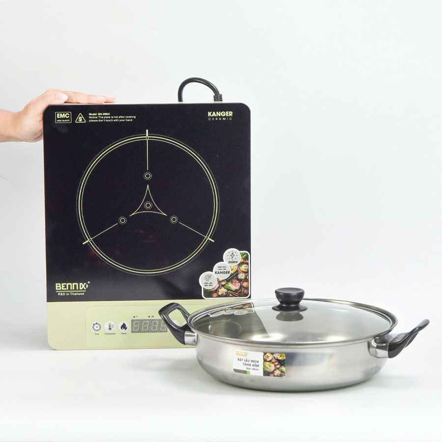 Bếp từ đơn phím cơ Bennix BN-266IH