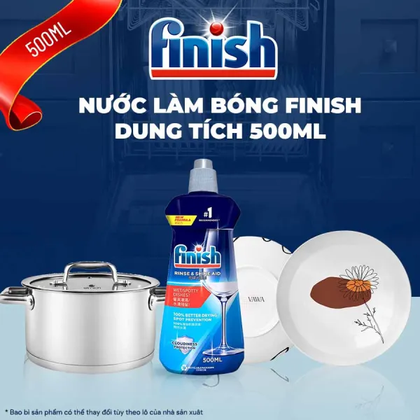 Nước làm bóng Finish 500ml