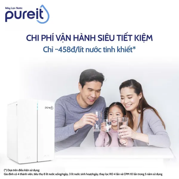 Máy lọc nước Pureit Tanka UR3140