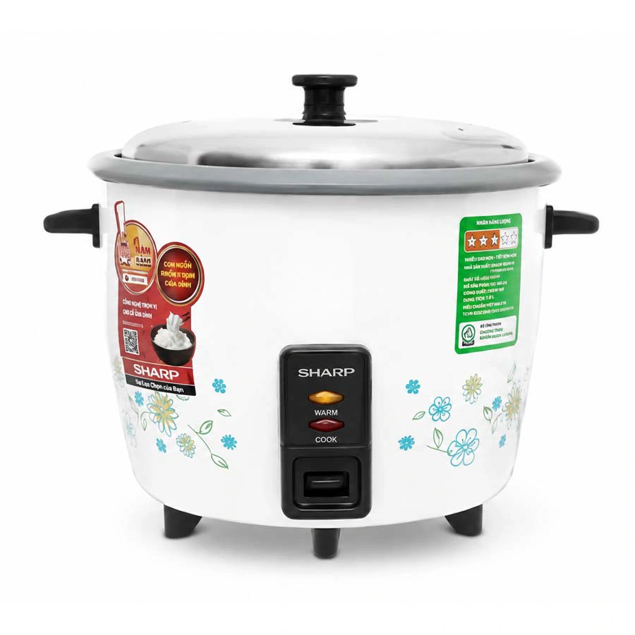 Nồi cơm điện nắp rời Sharp KSH-228SNV-SF dung tích 2.2 lít