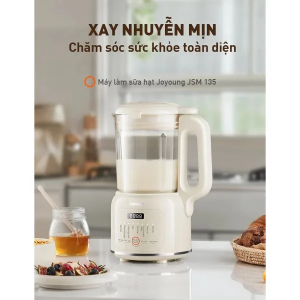 Máy làm sữa hạt đa năng Joyoung JSM-135, dung tích cối 1.2L