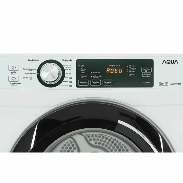 Máy sấy thông hơi Aqua 7 kg AQH-V700FW