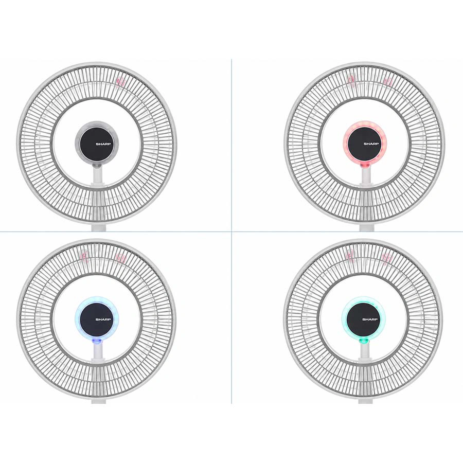 Quạt tuần hoàn Sharp 9 cánh PJ-CD404V-W