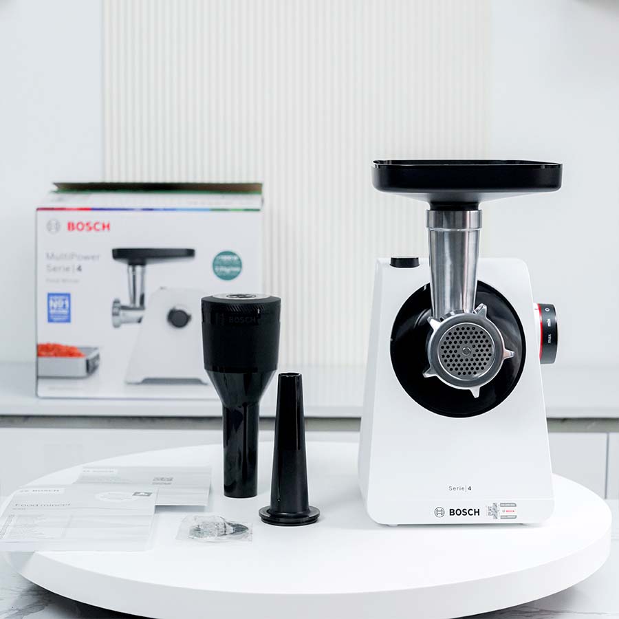 Ảnh thực tế Máy xay thịt Bosch MFWS420W