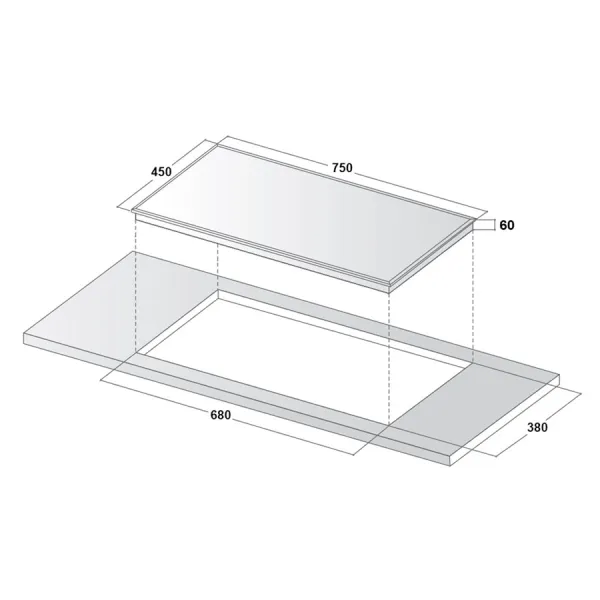 Bếp từ đôi Canzy CZ ML86A