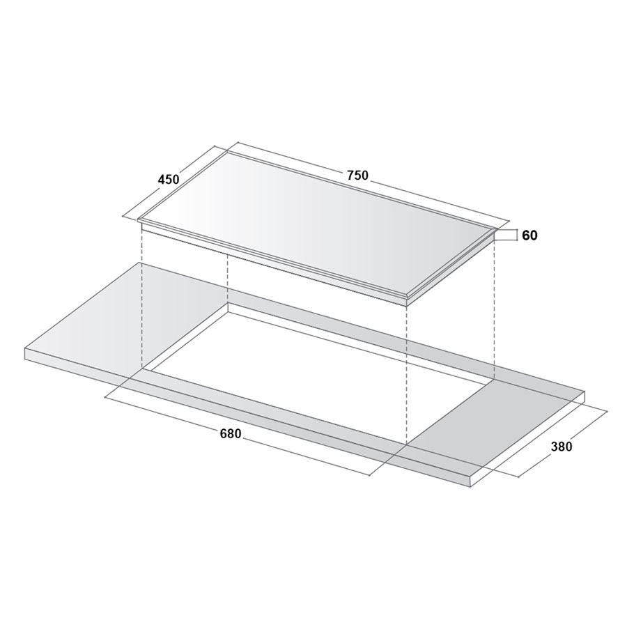 Bếp từ đôi Canzy CZ ML86A