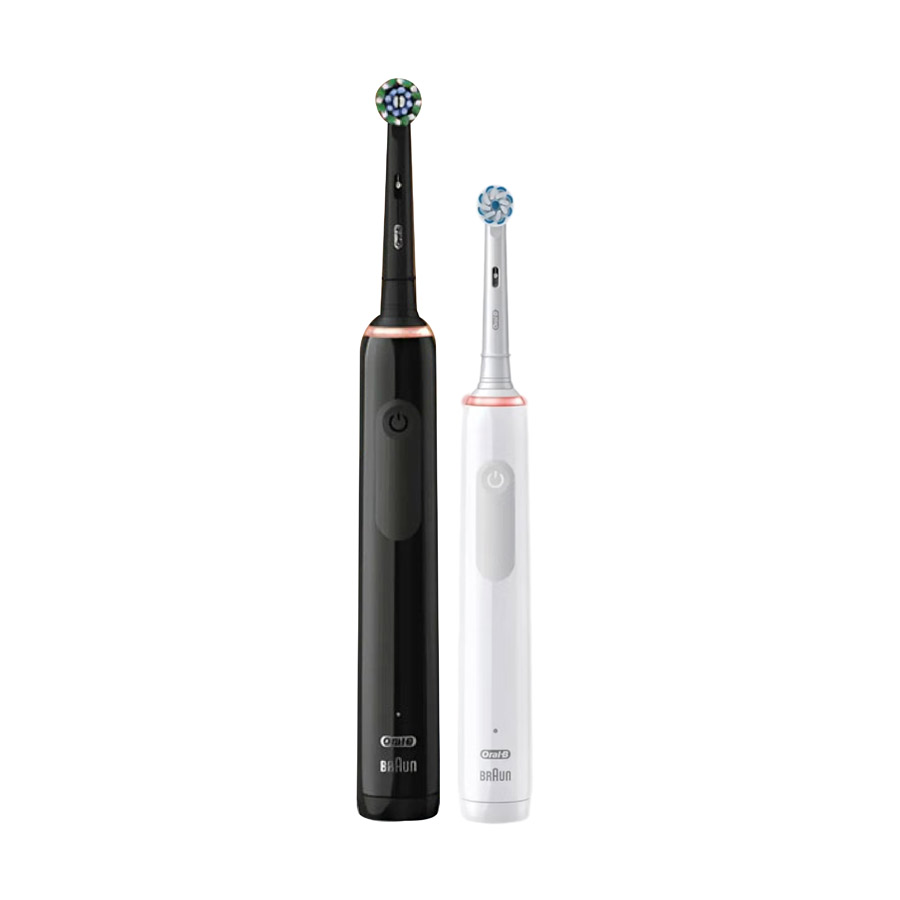 Set 2 bàn chải điện ORAL-B Pro Series 3 3000 Plus