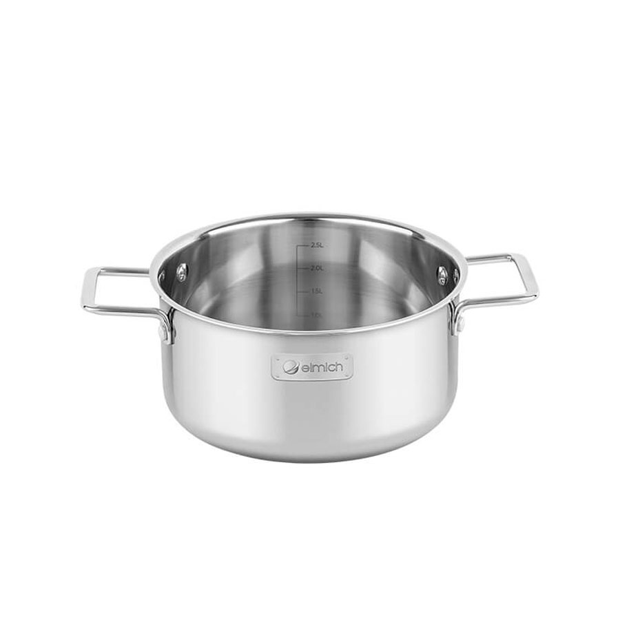 Nồi Inox liền khối Elmich Trimax XR EL3840 size 18cm