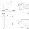 Bếp từ kết hợp hút mùi Elica NIKOLATESLA FIT BL/A/60 PRF0167053