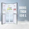 Tủ lạnh Sharp Inverter 362 lít Multi Door SJ-FX420V-SL