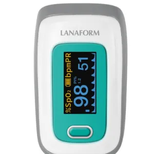 MÁY ĐO SPO2 VÀ NHỊP TIM LANAFORM PO-100