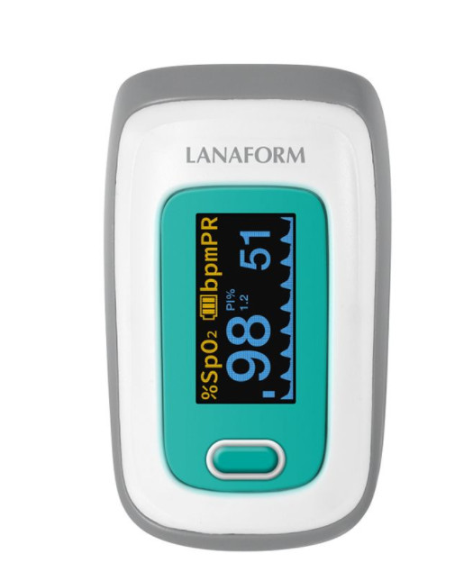 MÁY ĐO SPO2 VÀ NHỊP TIM LANAFORM PO-100