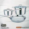 Bộ nồi inox 3 món Balay