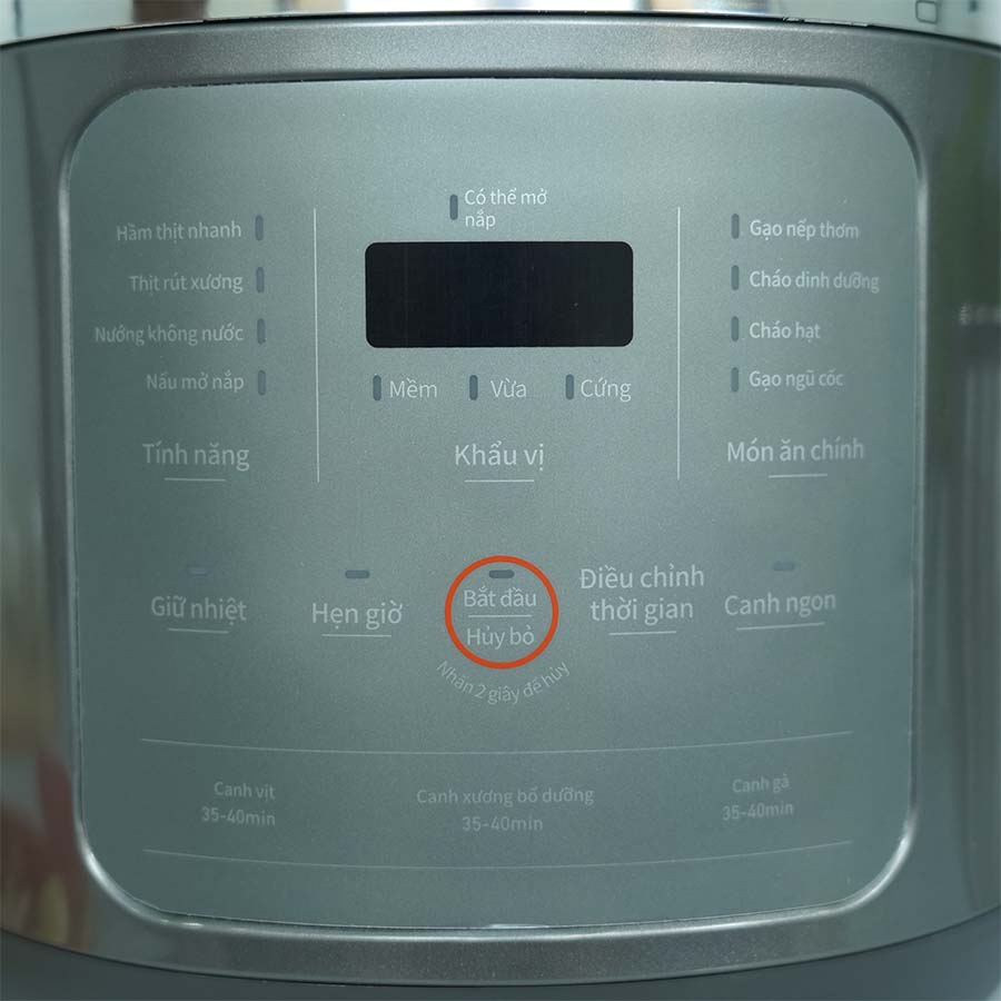 Ảnh thực tế Nồi áp suất điện tử Joyoung 5 lít JHPC-5039