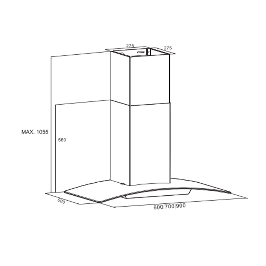 Máy hút mùi Electrolux EFC736GAR