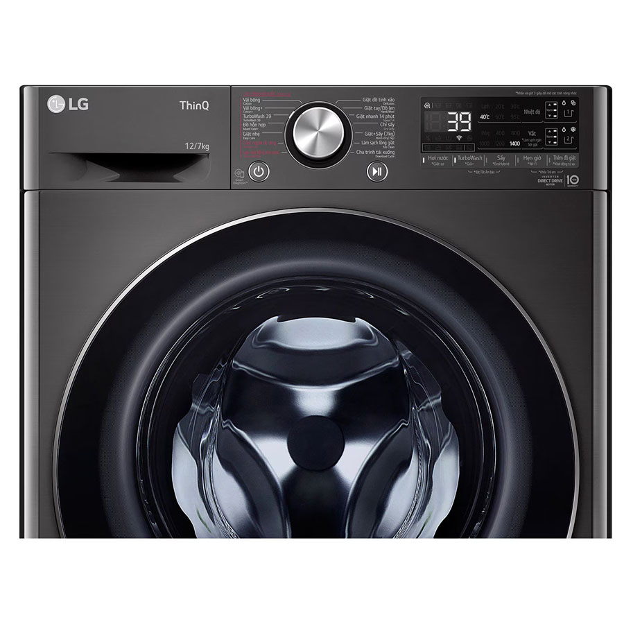 Máy giặt sấy LG 12/7kg FV1412H3BA