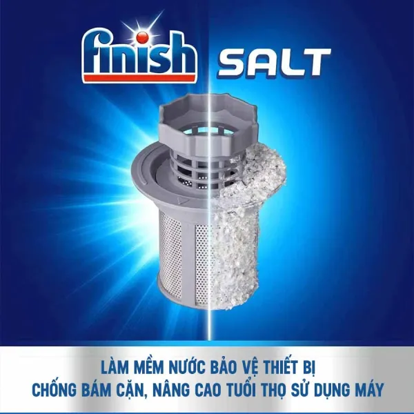 Muối rửa bát Finish 1.5kg