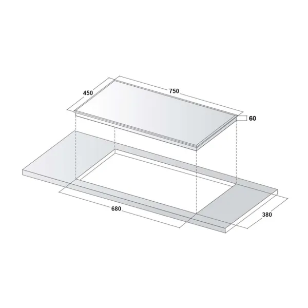 Bếp từ đôi Canzy CZ ID078EU