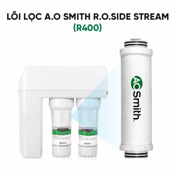 Lõi lọc A.O Smith RO – Side Stream (R400)