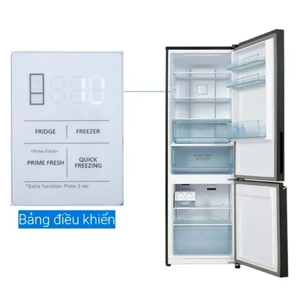 Tủ lạnh Panasonic Inverter 325 lít NR-BC361VGMV