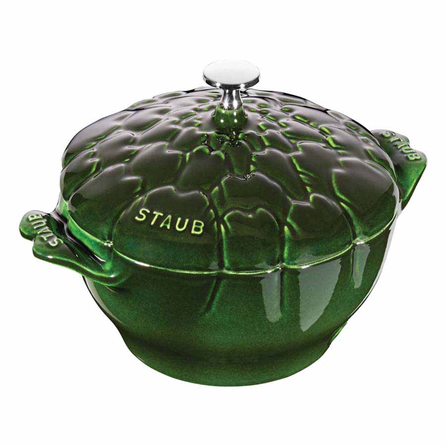 Nồi Atiso Staub màu xanh rêu 22cm (B) - toàn cảnh sản phẩm