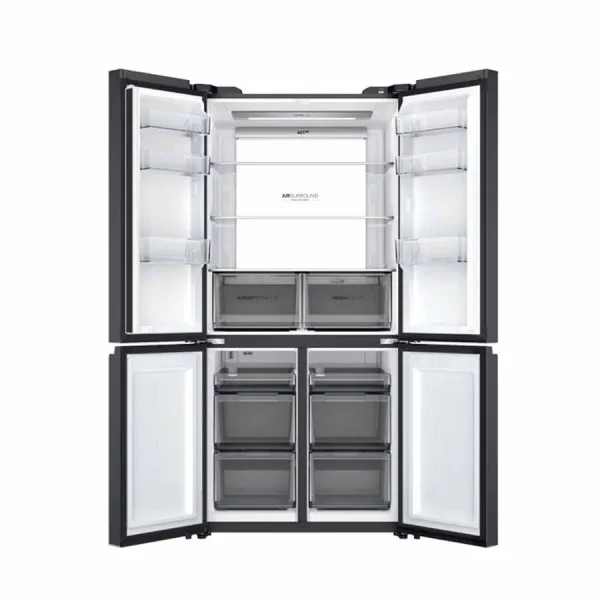Tủ lạnh Aqua Inverter 660 lít Multi Door AQR-M727XA(GS)U1