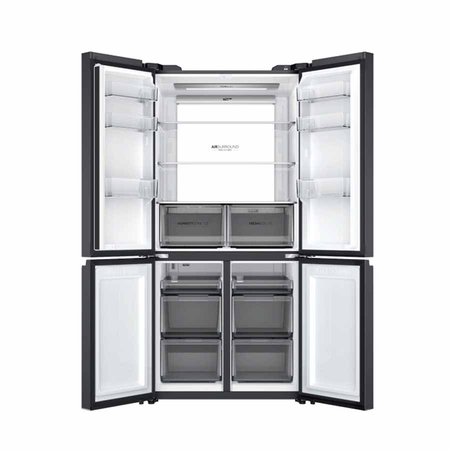 Tủ lạnh Aqua Inverter 660 lít Multi Door AQR-M727XA(GS)U1
